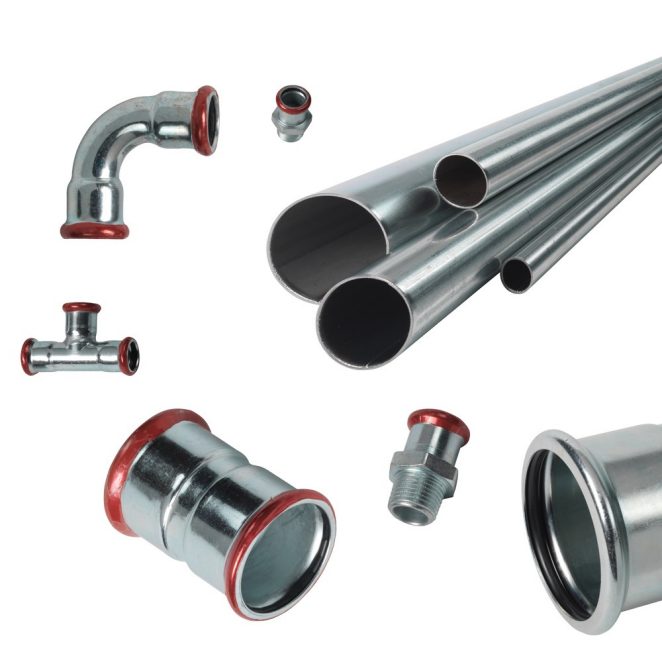 C-Press pipes and fittings