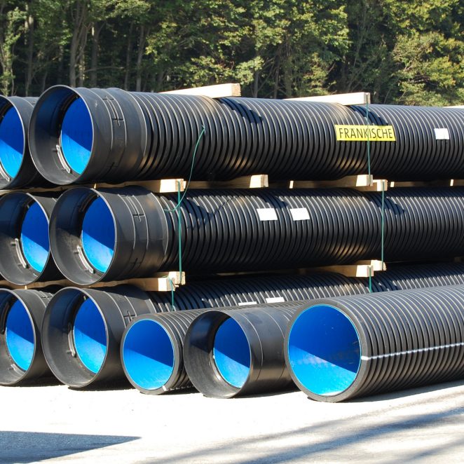 Agrosil drainage pipe