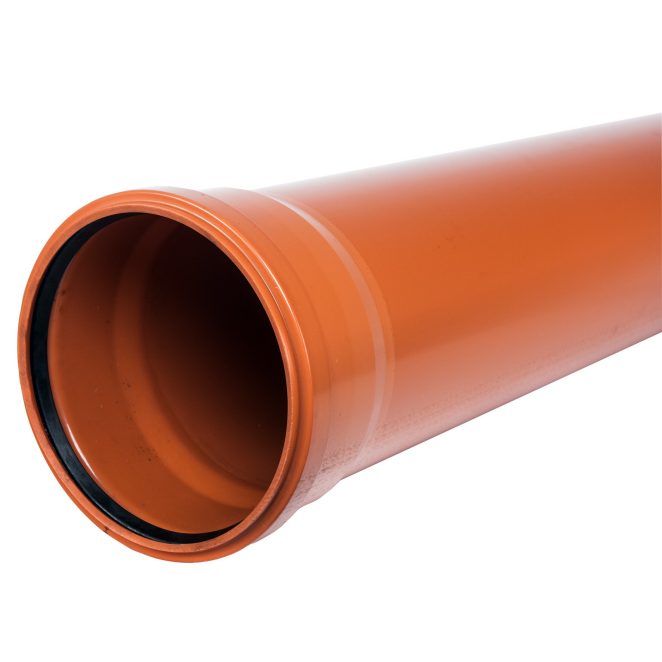 PVC wastewater pipe