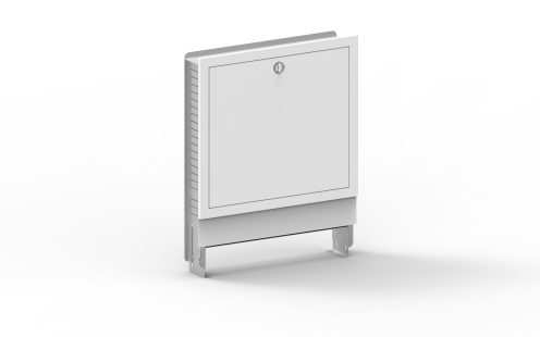 Heating-Cooling_Manifold cabinet for recessed installation_white_background